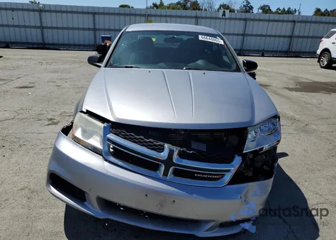 2014 Dodge Avenger Se из США, поврежденный, VIN 1C3CDZAB7EN196748